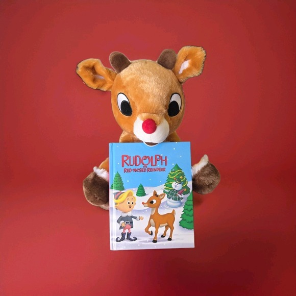 Kohl's Other - Rudolph the Red-Nosed Reindeer Rudolph 10-Inch Plush & Book by Kohl's Care